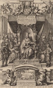 Üniversite Felsefesi Başlık Sayfası, 1649 by Wenceslaus Hollar