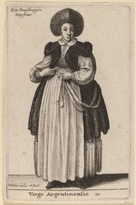 Strazburg Bakiresi by Wenceslaus Hollar