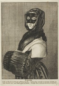 Kış by Wenceslaus Hollar