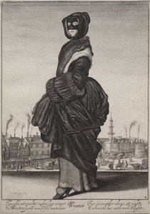 Kış mevsimi by Wenceslaus Hollar