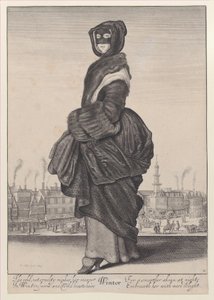 Kış, Mevsimlerden, 1643-44., 1643-44. by Wenceslaus Hollar