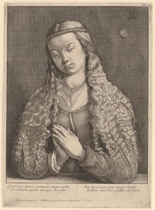 katharine furlegerin by Wenceslaus Hollar after Albrecht Dürer