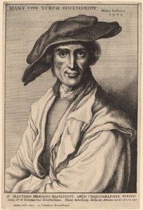 Hans von Zurch, Kuyumcu by Wenceslaus Hollar after Hans Holbein the Younger
