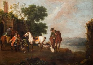 Geyik Avı, 1760. by Wenzel Ignaz Prasch