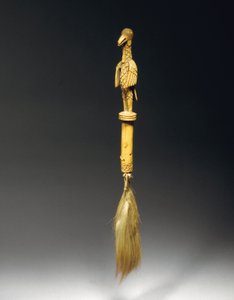 Sinek çırpma teli, Benin (fildişi ve at kılı) by West African School