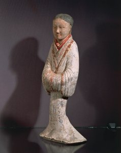 Ayakta duran bayan (pişmiş toprak)