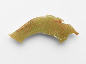 Kuş şeklinde kolye, MÖ 1050-c.950 civarı by Western Zhou Dynasty Chinese School