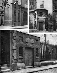 Üç mezarlık gözetleme evi, Londra, 1926-1927