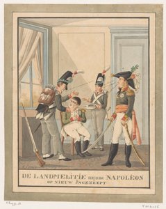 Napolyon tıraş oldu Landmelitie Napolyon