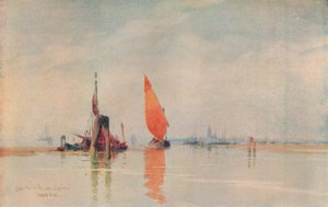 Sabahın erken saatleri. Venedik Lagünleri, c1917