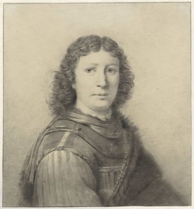 Yakalı ve zincirli genç bir adamın portresi by Wilhelm Adrian Netscher