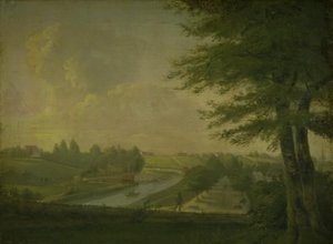 Odense kanalında parti by Wilhelm Bendz