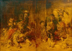 Kırsal dayak by Wilhelm Busch