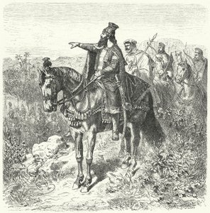 Büyük Kiros, Pers İmparatoru (gravür)