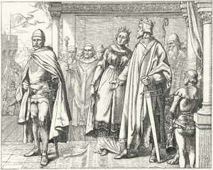 Ernest II, Swabia Dükü, kendisine isyan ettikten sonra Almanya Kralı II. Conrad