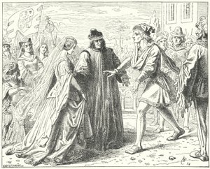 Kutsal Roma İmparatoru Frederick III nişanlısı Portekizli Eleanor ile Siena