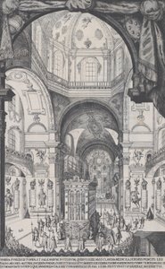 Leopold Katafalk, Avusturya Arşidükü, 1646. by Wilhelm Frommer