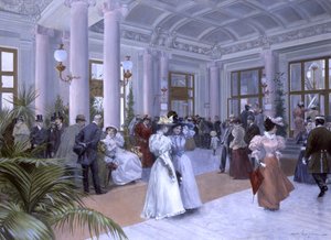 Das Vestibül des Kaiserbads (İmparatorluk Hamamlarının Girişi)