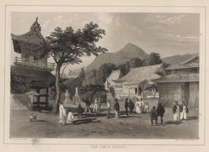 ಮುಖ್ಯ ದೇವಾಲಯ, ಹಕೋಡಾಡಿ, 1855 ಟರ್ಕ್ by Wilhelm Joseph Heine
