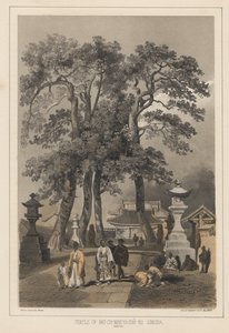 Hat-Chi-Man-Ya-Chu-Ro Tapınağı, Simoda (Sintoo), 1855