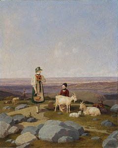 Gaisalm üzerine by Wilhelm Kobell Ritter von