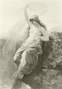 Lorelei (gravür) by Wilhelm Kray