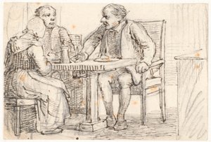 Köylülerin yemeğine ara verilmesi by Wilhelm Marstrand