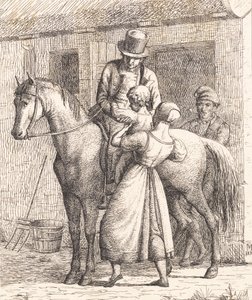 Köylü bir aile by Wilhelm Marstrand