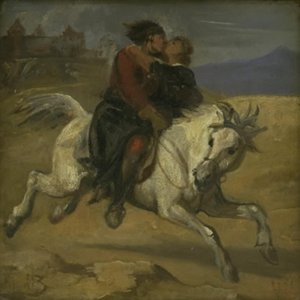 Bir kaçırma sahnesi by Wilhelm Marstrand