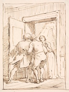 Bir skandal by Wilhelm Marstrand