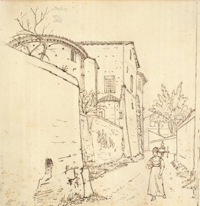 Gade i Rom by Wilhelm Marstrand