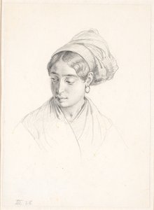 İtalyan kadın başkanı by Wilhelm Marstrand