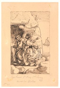"Per Paars 1. kitap 1. şarkı. Avind hos Æolus by Wilhelm Marstrand