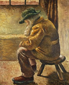 Oturan Figür; Oturan figür, 1909