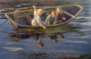 Crabfishing, Christiania (tuval üzerine yağlı boya)