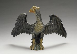Kartal, ç. 1875-1890 (söğüt ve doğu akçamı) by Wilhelm Schimmel