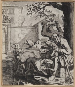 Utanç verici şeyleri üzerine alan budala by Wilhelm Stettler