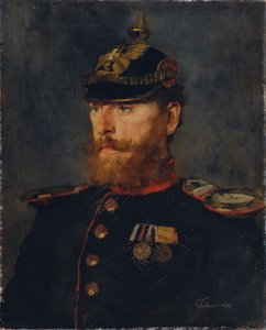Landwehr memuru by Wilhelm Trübner