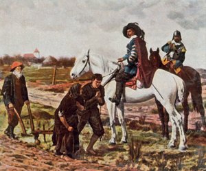 Otuz Yıl Savaşları zamanındaki askere alma görevlileri by Wilhelm Werner Schuch