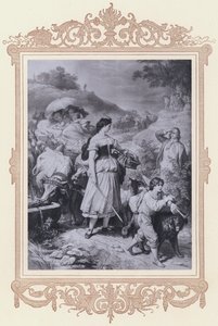 Dorothea ve Göçmenler, Hermann ve Dorothea (lito)