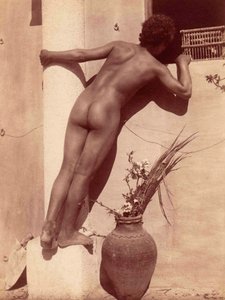 pencereden bakan bir çocuğun çalışması, 1900 dolayları