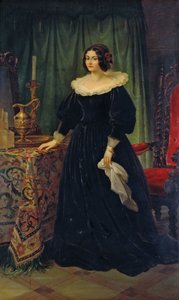 Dansçı Lola Montez'in portresi 1821-1861, 1847.