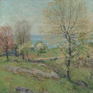 Tomurcuklanan Meşe, 1916. by Willard Leroy Metcalf