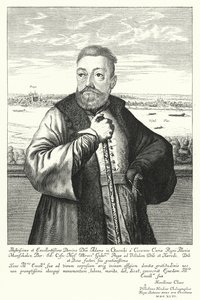 Adam Kazanowski, Polonya-Litvanya asilzadesi (gravür) by Willem (c.1597 1660) Hondius