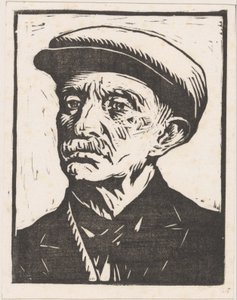Bilinmeyen bir adamın portresi by Willem Adrianus Grondhout (signed by artist)