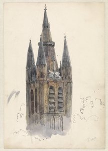 Delft'teki kilise kulesi