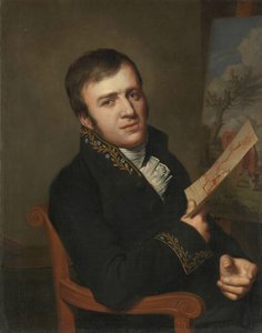 Jan (Baptist) Kobell II (1778-1814), Ressam, Kraliyet Bilim, Edebiyat ve Güzel Sanatlar Enstitüsü Üyesi Üniformalı
