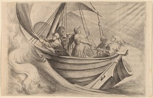 Sezar Fırtınalı Denizleri Geçerken by Willem Basse