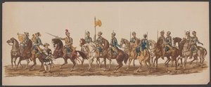 1862 Delft geçit töreni, birinci grup Delft