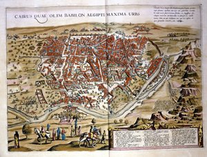 Kahire. Atlas, Wilhelm Blaeu, Amsterdam 1630. by Willem Blaeu